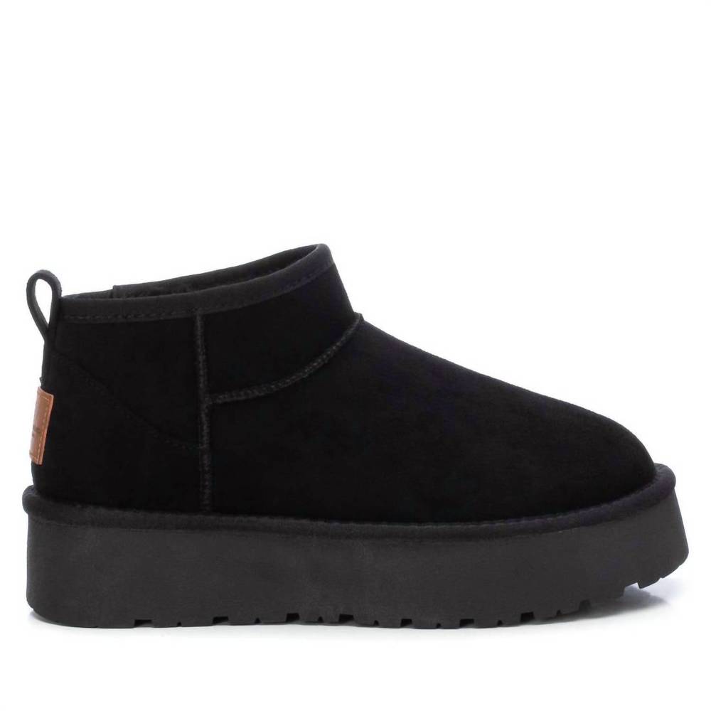 NEW XTI womens winter booties in black